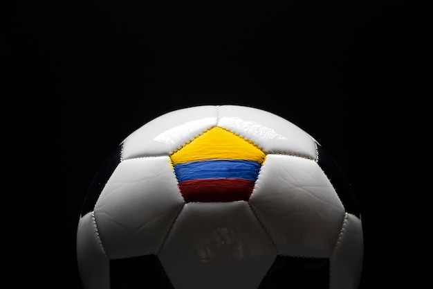 Photo gratuite nature morte de l'équipe nationale de football de colombie