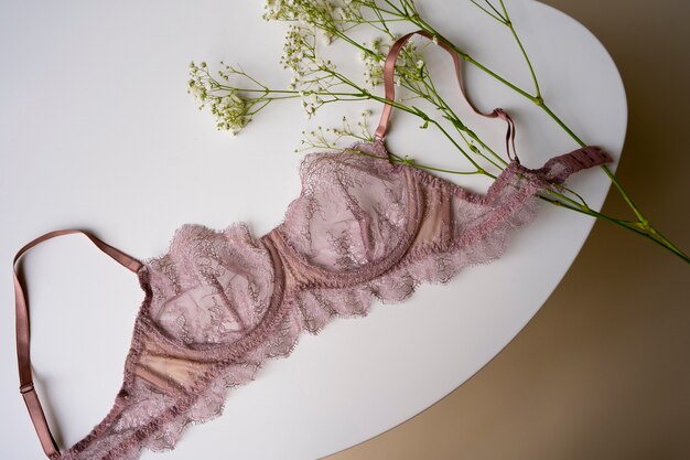 Nature morte de lingerie soutien-gorge