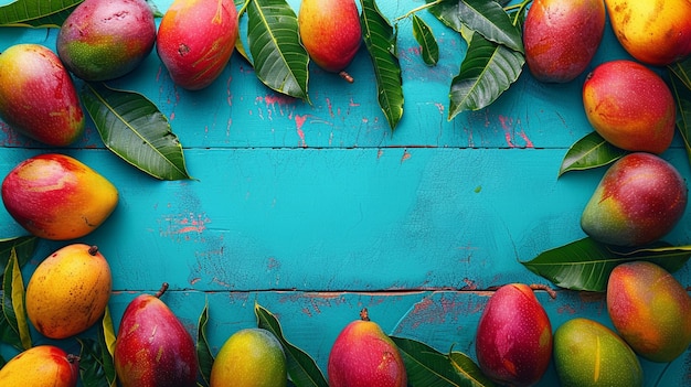 Photo gratuite la nature morte de la mangue