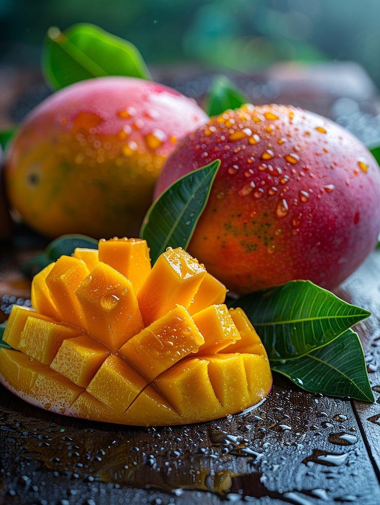 Photo gratuit la nature morte de la mangue