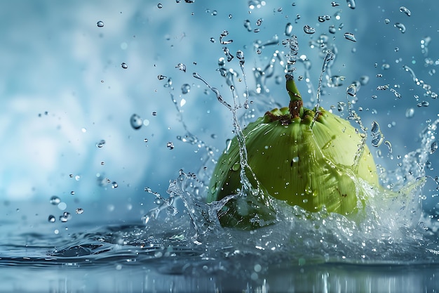 Photo gratuite la nature morte à la noix de coco