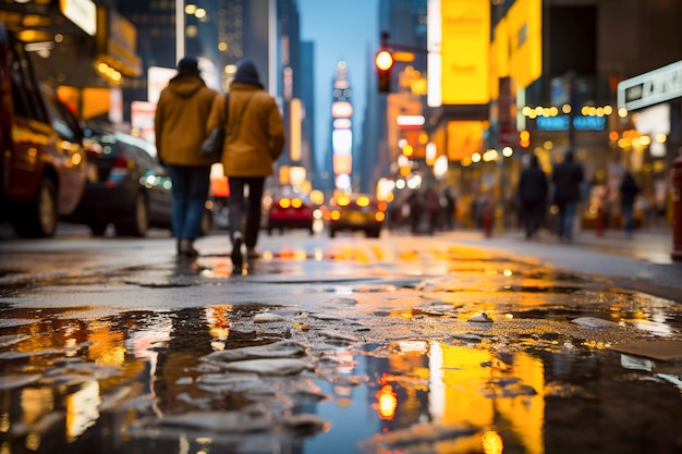 New York un jour de pluie