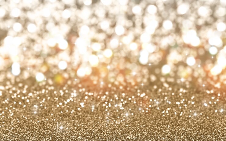 Photo gratuit noël fond de mousseux paillettes d&#39;or