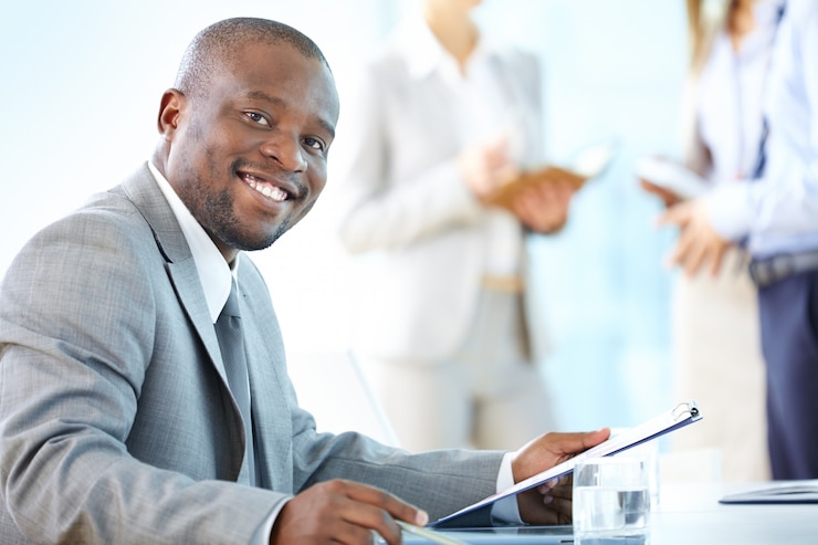 Photo gratuit notes examen des executive