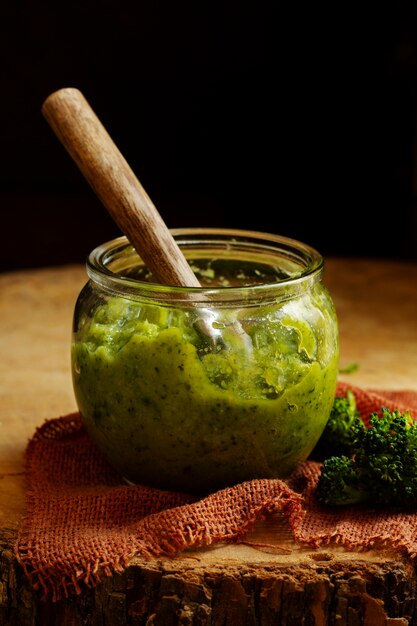 Photo gratuite nourriture délicieuse de brocoli pour des enfants