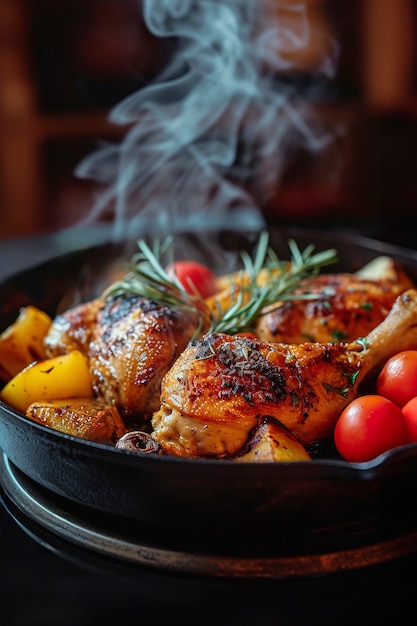 Photo gratuite nourriture préparée présentant des repas délicieux prêts à l'emploi en déplacement