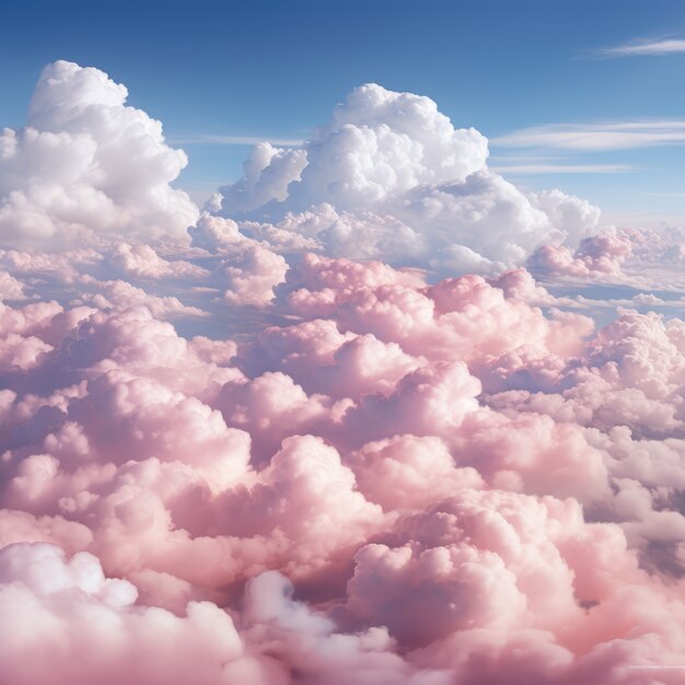 Des nuages de style fantastique