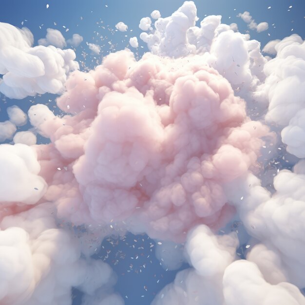 Des nuages de style fantastique