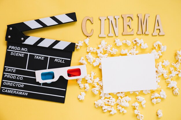 Objets de film et carte