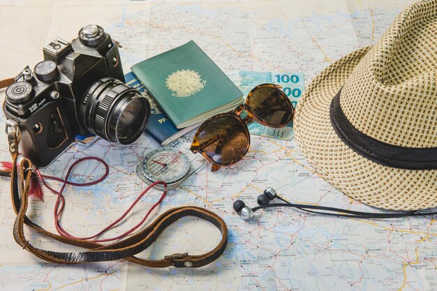 Objets de voyage