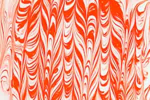 Photo gratuite ondes abstraites de couleur orange