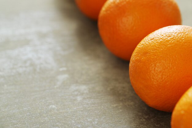 Des oranges