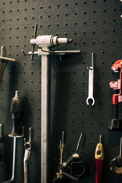 Outils d&#39;un atelier de réparation