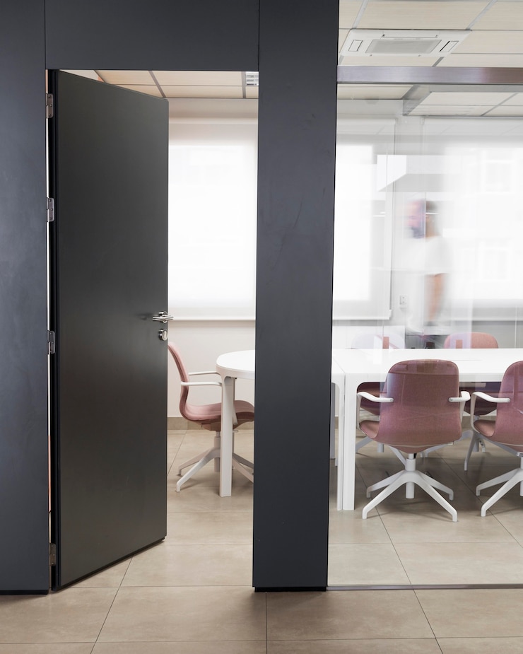 Photo gratuit ouvrir un bureau d'affaires sans personnes