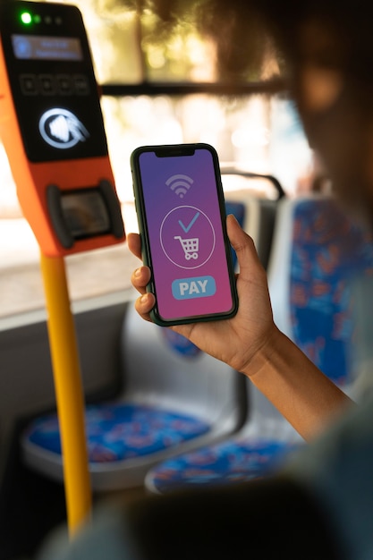 Paiement facile et sans fil par technologie
