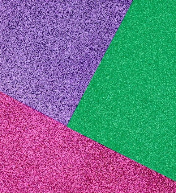 Paillettes éblouissantes multicolores