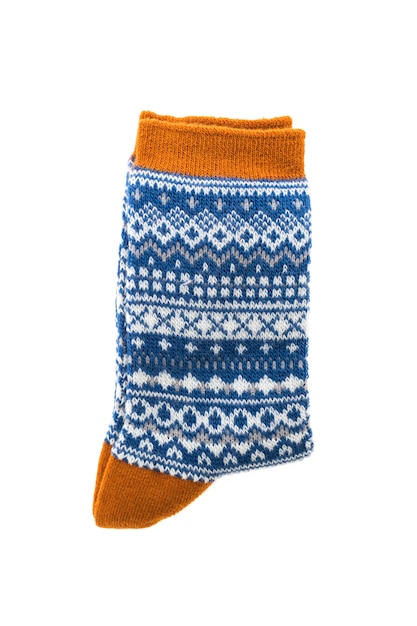 Paire de chaussettes en coton pour vêtements