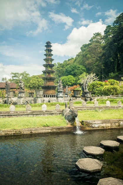 Photo gratuite palais de l'eau de tirtagangga