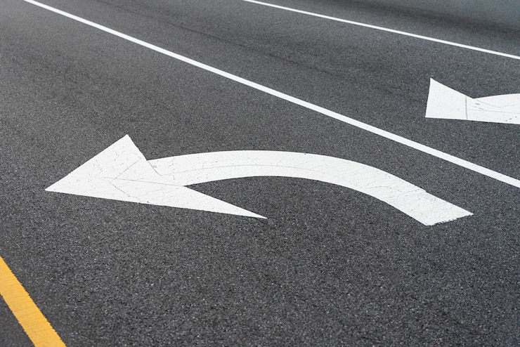 Photo gratuit panneau de signalisation routière