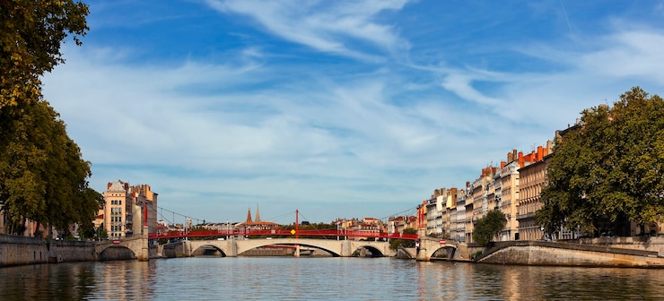 Photo gratuit panorama de lyon
