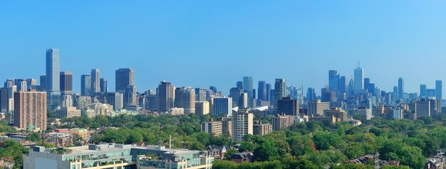 Panorama de la ville de Toronto