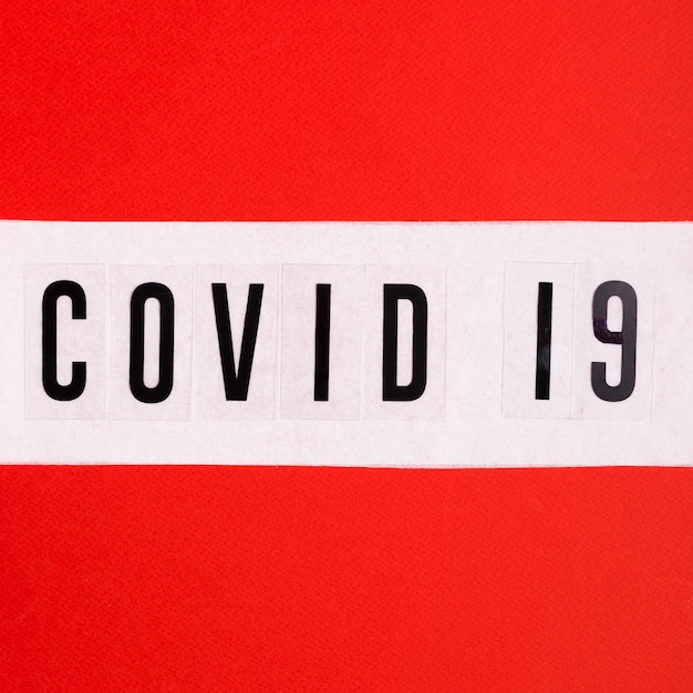 Papier hygiénique avec covid 19