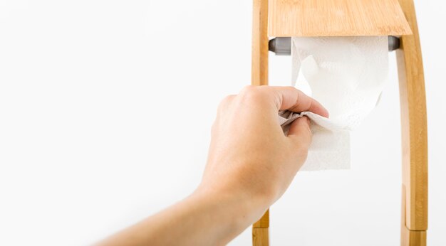 Papier hygiénique domestique pour salle de bain