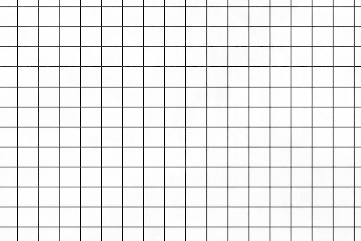 Photo gratuit papier peint à motif de grille blanche minimaliste esthétique
