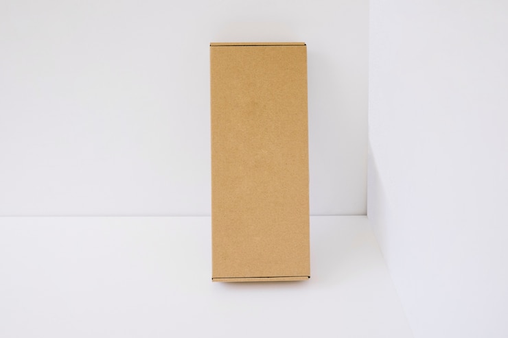 Photo gratuit paquet de carton