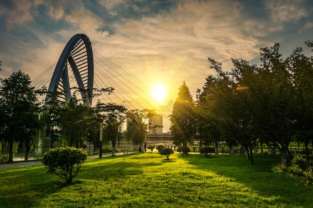 Photo gratuite parc en chine