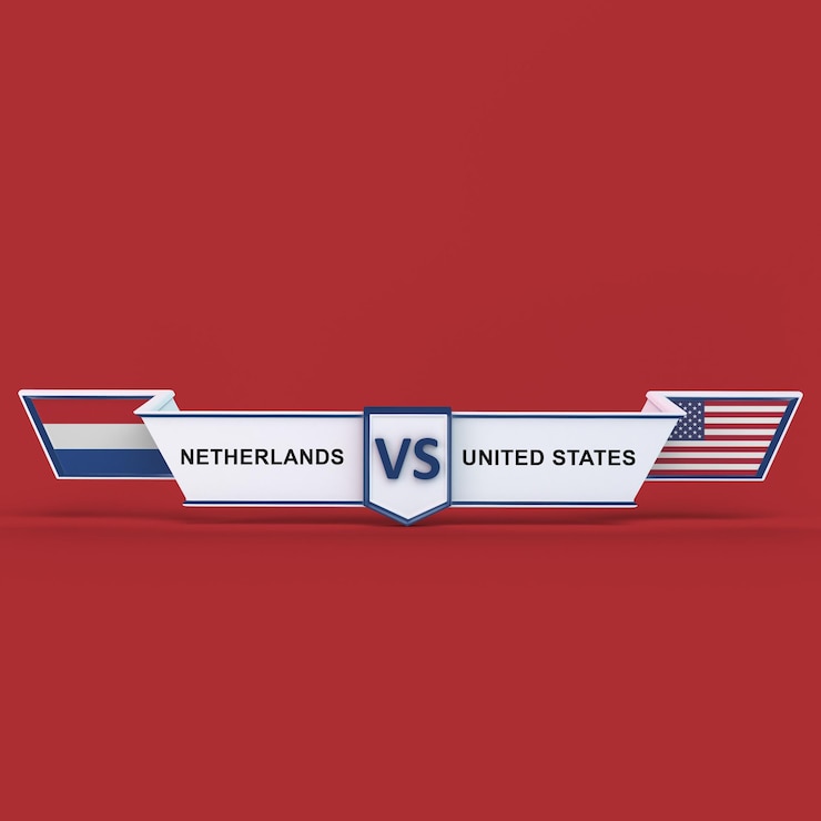 Photo gratuit pays-bas vs états-unis