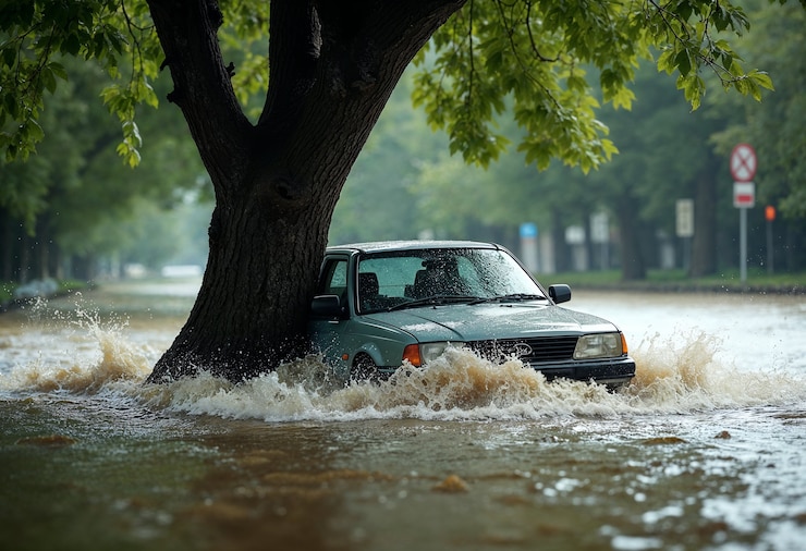 Photo gratuit le paysage des catastrophes naturelles