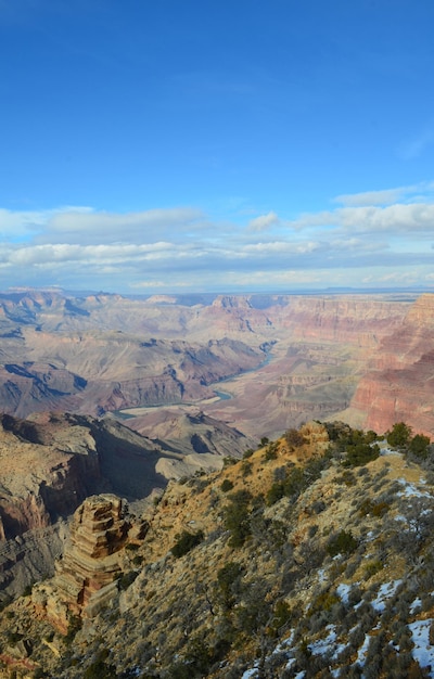 Paysage coloré du Grand Canyon en Arizona