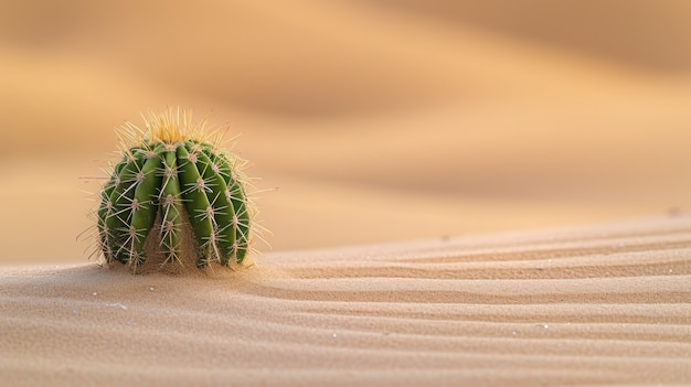 Photo gratuite paysage désertique avec des espèces de cactus et de plantes