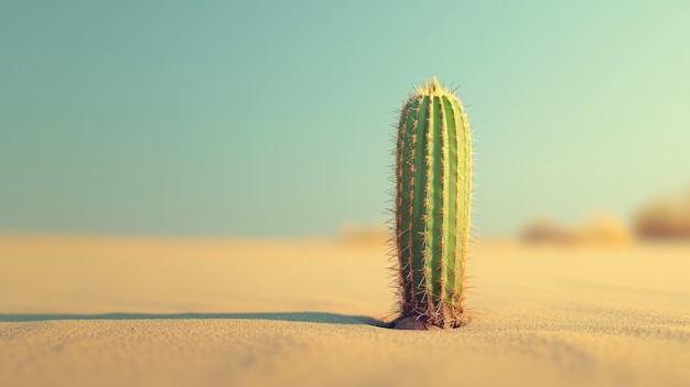 Photo gratuite paysage désertique avec des espèces de cactus et de plantes