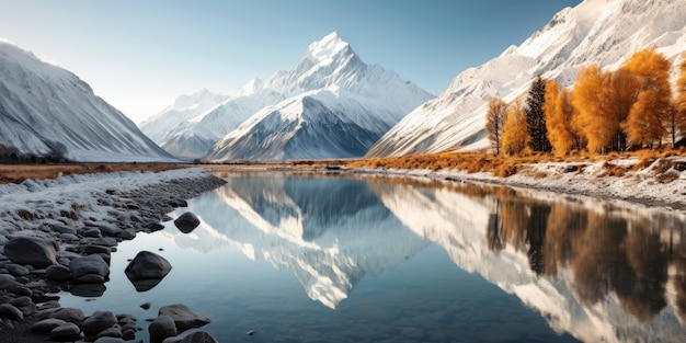 Paysage de montagne pendant la journée