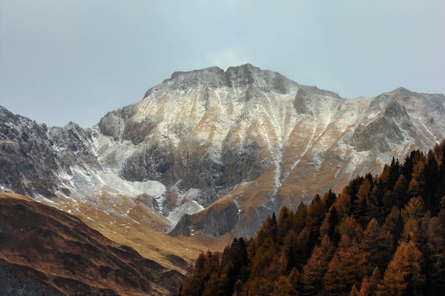 Photo gratuite paysage de montagnes rocheuses