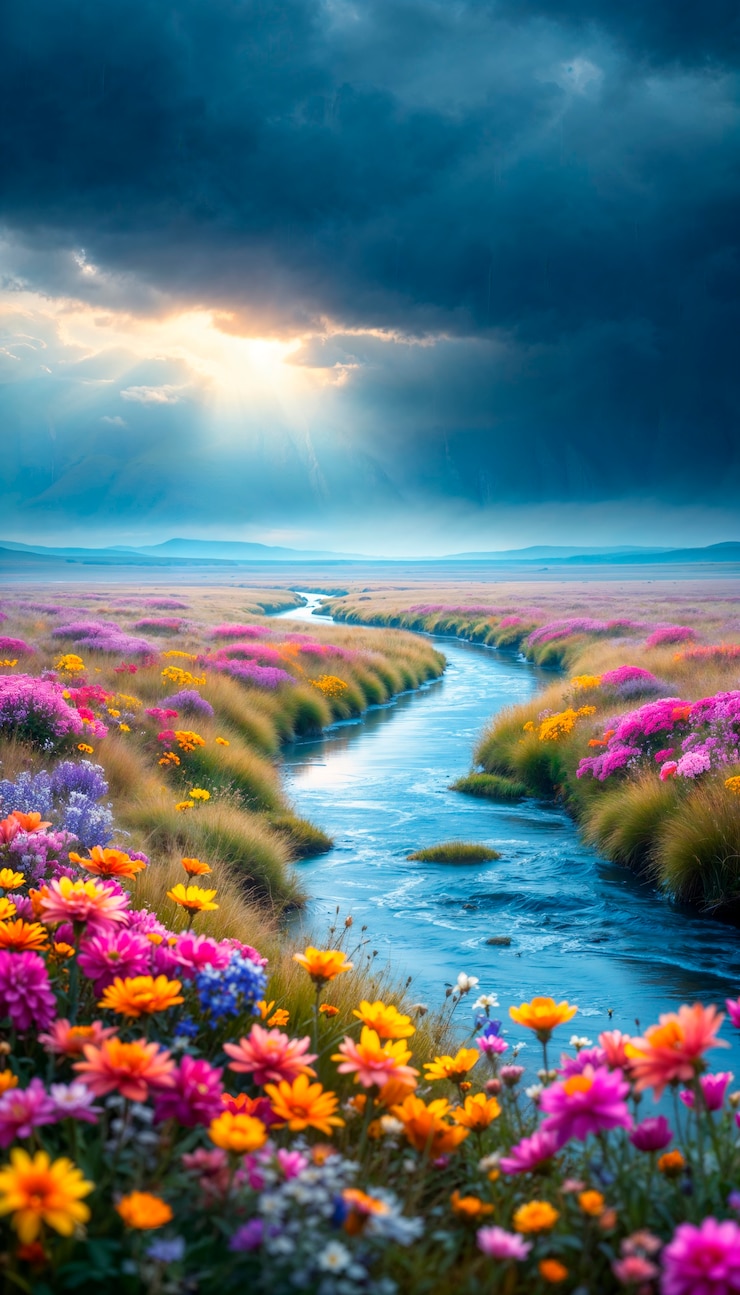 Photo gratuit un paysage naturel époustouflant