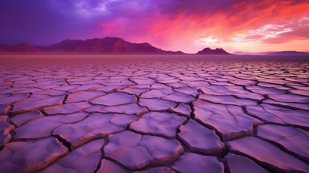 Paysage naturel de lavande numérique