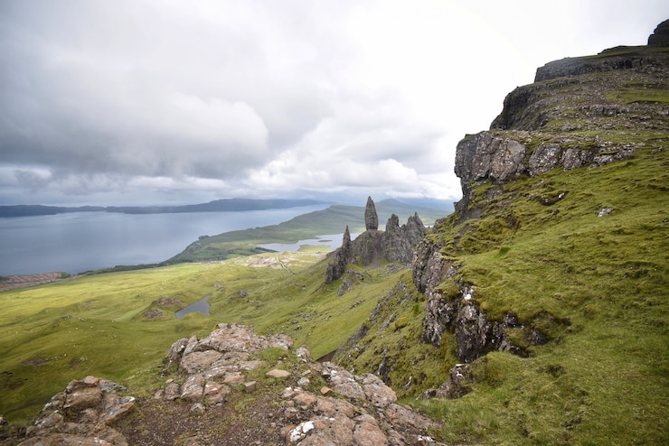 Photo gratuit paysage naturel de montagnes