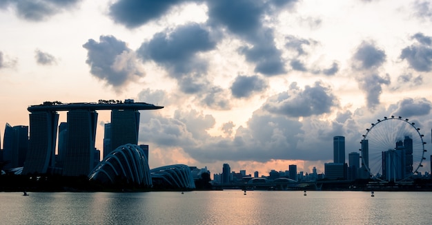 Photo gratuite paysage de singapour