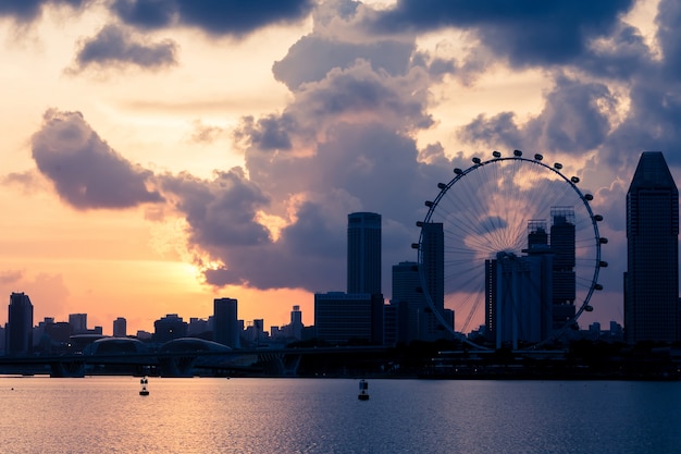 Paysage de Singapour