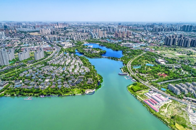 paysage urbain en Chine