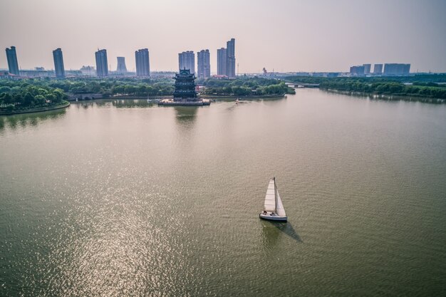 paysage urbain en Chine