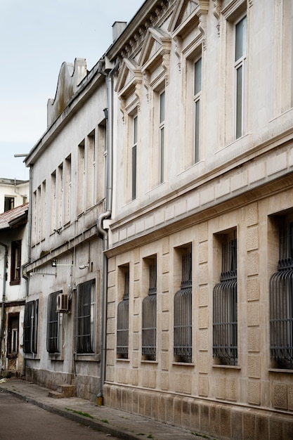 Paysage urbain ensoleillé