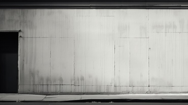 Photo gratuit paysage urbain minimal monochromatique