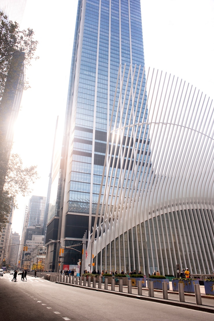 Photo gratuit paysage urbain de rues vides