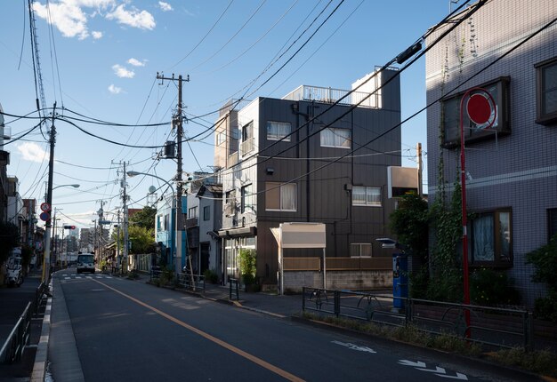 Paysage urbain de Tokyo pendant la journée