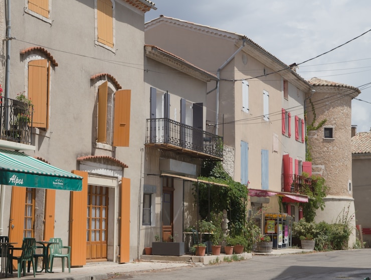 Photo gratuit paysage de village
