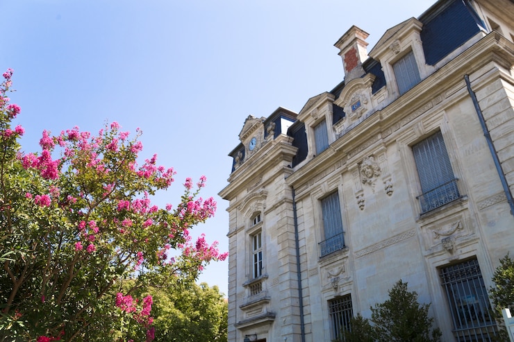 Photo gratuit paysage de village